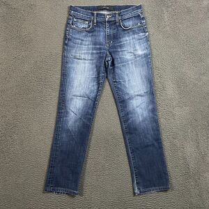 Joes Jeans Mens 30x30 Blue Brixton Slim Straight Fit Stretch Dark Wash Denim